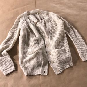 Oatmeal Oversized Cardigan